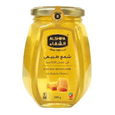 Alshifa Honeycomb Acacia Honey 500g