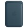 Apple Leather Wallet With MagSafe For iPhone Baltic Blue
