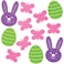 Easter&amp;Spring Clip Strip Deco Cutout Assorted 8in, 6.5in And 5i