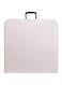 Portable Plastic Folding Table White/Black
