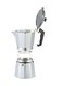 Generic 12-Cup Aluminium Espresso Maker H18577-4 Silver/Black