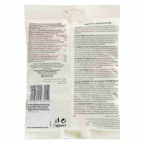 Taveners British Mix Gums 165g