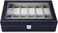 Generic Watch Jewelry Collection Storage 12 Grids Leather Display Case Watch Box Organizer