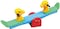 Rainbow Toys, Indoor Or Outdoor Play Double Rocking Deer Plastic Seesaw For 2 Kids Activity Toys Seesaw Size:150&times;32&times;60 cm
