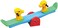 Rainbow Toys, Indoor Or Outdoor Play Double Rocking Deer Plastic Seesaw For 2 Kids Activity Toys Seesaw Size:150&times;32&times;60 cm