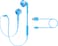 سماعة بلوتوث لاسلكية للالعاب بميكروفون وخاصية التحكم في الصوت، سماعة باضاءة وصوت جهوري غني، مناسبة للرياضة، زرقاء، من فيليبس، SHB5250BL