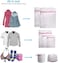 Solgd Set Of 7Pcs Laundry Bags Mesh Wash Bags With Premium Zipper, Travel Organization Washing Bag, Clothing Washing Bags For Laundry, Bra, Blouse, Underwear, Stocking, Lingerie