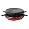 Tefal Raclette Colormania With 6 Pans Red