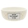 Tyrol Ceramic Cat And Dog Bowl White 12.5cm