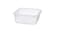 Food container, square/plastic750 ml