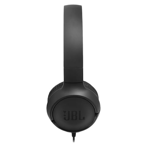 JBL Tune 500 Wired Headphone With Deep Pure Bass Sound Black