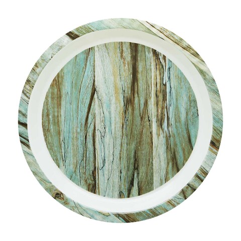 DINELITE BY RK ROUND THAL SMALL OAK WOOD, DLP2084OAW, 40CM