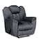 Penhaligon's Velvet Classic Recliner Chair - Dark Grey