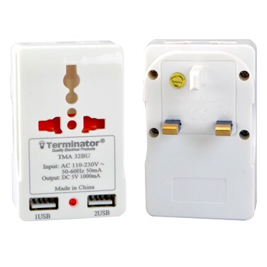 Terminator Multi Adaptor Plug 13AMP