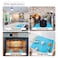 HEXAR&reg; Silicone Baking Mat for Rolling Pastry Dough, 65cm x 45cm Food Grade Silicone Non-stick and Non-Slip Sheet Baking Supplies for Bake Pizza Cake, Multicolor