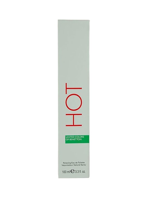 United Colors Of Benetton Hot Eau De Toilette - 100ml