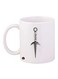 Bp The Anime Naruto Printed Mug White/Black/Grey Standard Size