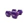 Harley Fitness Vinyl Dumbbells - Color-Coded Hand Weights for Home Workouts - Durable and Comfortable Grip. (4, Kilograms)