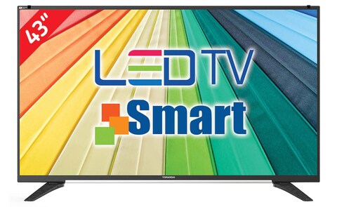 TORNADO TV - 43-inch Anti Broken Full HD Smart LED With Built-In Receiver - 43ES9300E-A