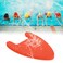 Swimming Board Water Kickboard 38x27x4 cm EVA Boat Shape Back Float for Kids, Infants, Adults, and Juniors