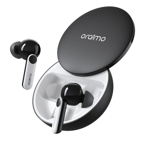 Oraimo Wireless Black Earbuds E105D.