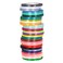 Generic-25 Yards/Roll 6mm Width Silk Satin Ribbon DIY Handmade Materials for Home Wedding Party Decorations Invitation Card Gift Wrapping Christmas Supplies