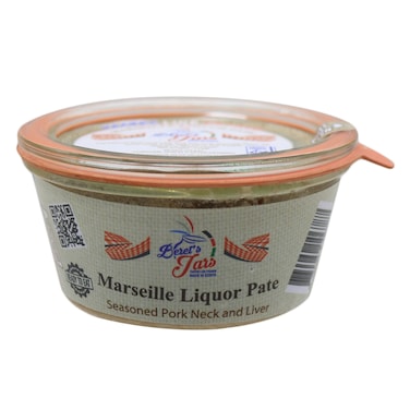 Beret&#39;s Jars Seasoned Pork Neck And Liver Marseille Liquor Pate 170g