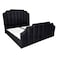 In House Taj Velvet Bed Frame - King - 200x180 cm - Black
