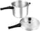Prestige Mpp20652 Popular 5 Ltr. Sleek &amp; Simple Stainless Steel Pressure Cooker, Silver