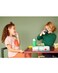 Mepal Campus Lunch Set: Dino Design - Pop-Up Water Bottle &amp; Lunchbox, leakproof lunch box for kids dino