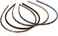 Scunci Effortless Beauty Skinny Plastic Headbands, Assorted Colors, 4-Count