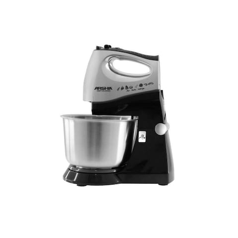 Hand Mixer with Bowl Black