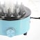 Vertical Electric Grill, Smokeless Barbecue Artifact for Family Party Outdoor Travel, Hiking Camping Household Small Electric Barbecue Grill Home Automatic Rotating Barbecue Stove Skewer( BLUE)