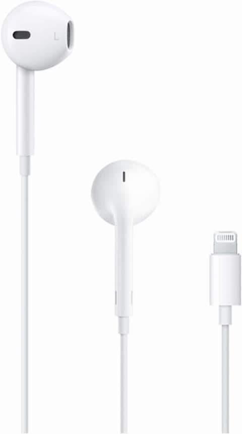 Apple In-Ear Earphones With Lightning Connector, White