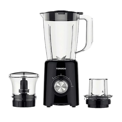 Tornado Electric Blender - 500 Watt - Black - BL-500T