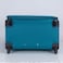 VIPTOUR Set of 4 Light Weight  Polyester Jacqard Trolley Luggage With Number Lock, Turquoise- 20, 24, 28, 32 Inches