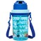 Eazy Kids Water Bottle 500ml wt Straw - Blue