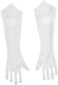 Disguise Women's Nintendo Super Mario Bros. Princess Peach Gloves, White, One Size