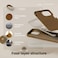 elago Liquid Silicone for iPhone 15 case cover Full Body Protection, Shockproof, Slim, Anti-Scratch Soft Microfiber Lining - Brown