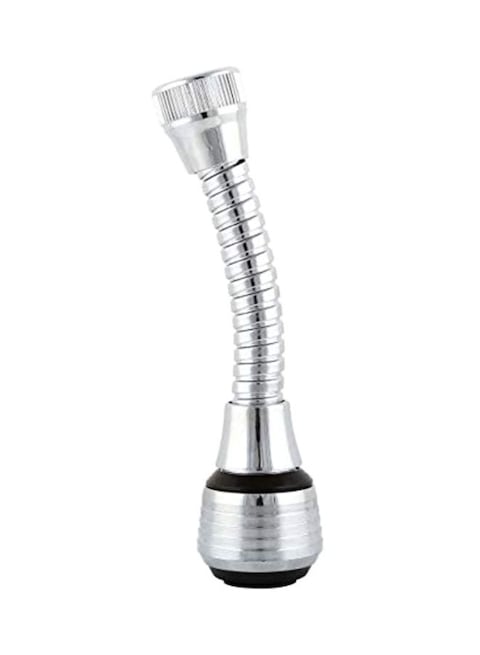 Turbo Flex - Flexible Faucet Sprayer Silver/Black