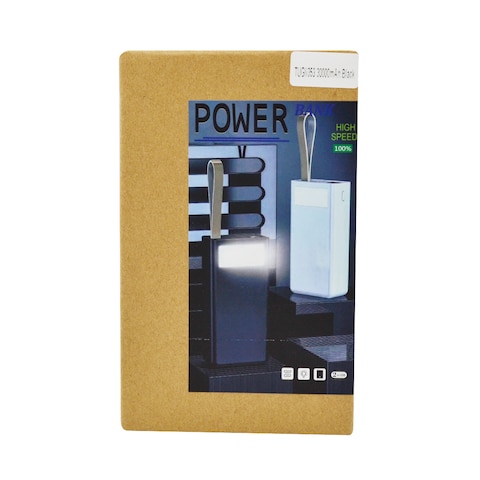 Wuw Tugii-353 Pd 22.5W+Qc3.0 Powerbank 30000 Mah Black