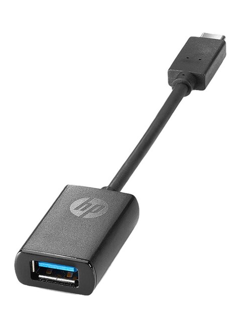 hp USB-C To USB 3.0 Adapter Black