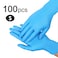 Decdeal - 100PCS Disposable Nitrile Gloves Powder Free Latex Free Gloves Protective Glove for Home Cleaning Restaurant Kitchen Catering Laboratory Use