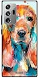 Theodor - Samsung Galaxy Note 20 Ultra Case Cover Colorful Dog Art Flexible Silicone Cover
