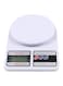 Generic Digital Kitchen Scale With Light -White