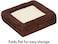 Midwest Homes For Pets 137-BR "The Original" Curious Cat Cube, Cat House/Cat Condo In Brown Faux Suede &amp; Synthetic Sheepskin
