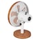 Crownline Table Fan TF-292W Brown 12inch