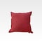 Luna Home 1 Piece 50*50cm Size, 100% Linen Cushion Cover, Solid Wine Red