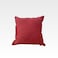 Luna Home 1 Piece 50*50cm Size, 100% Linen Cushion Cover, Solid Wine Red