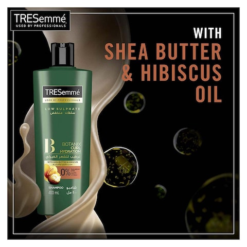 Tresemme Shampoo for Botanix Curl Hydration - 400 Ml